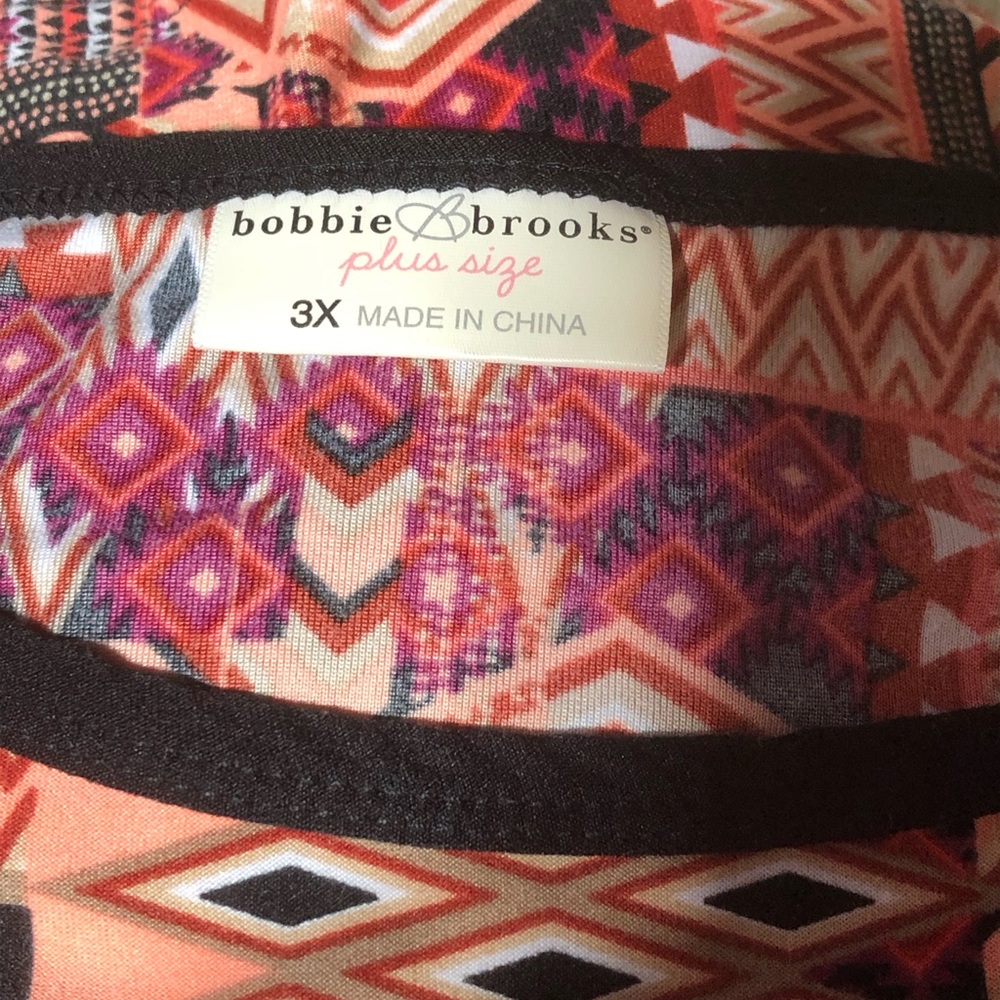 Bobbie brooks ladies 3x boho look top - Picture 5 of 8
